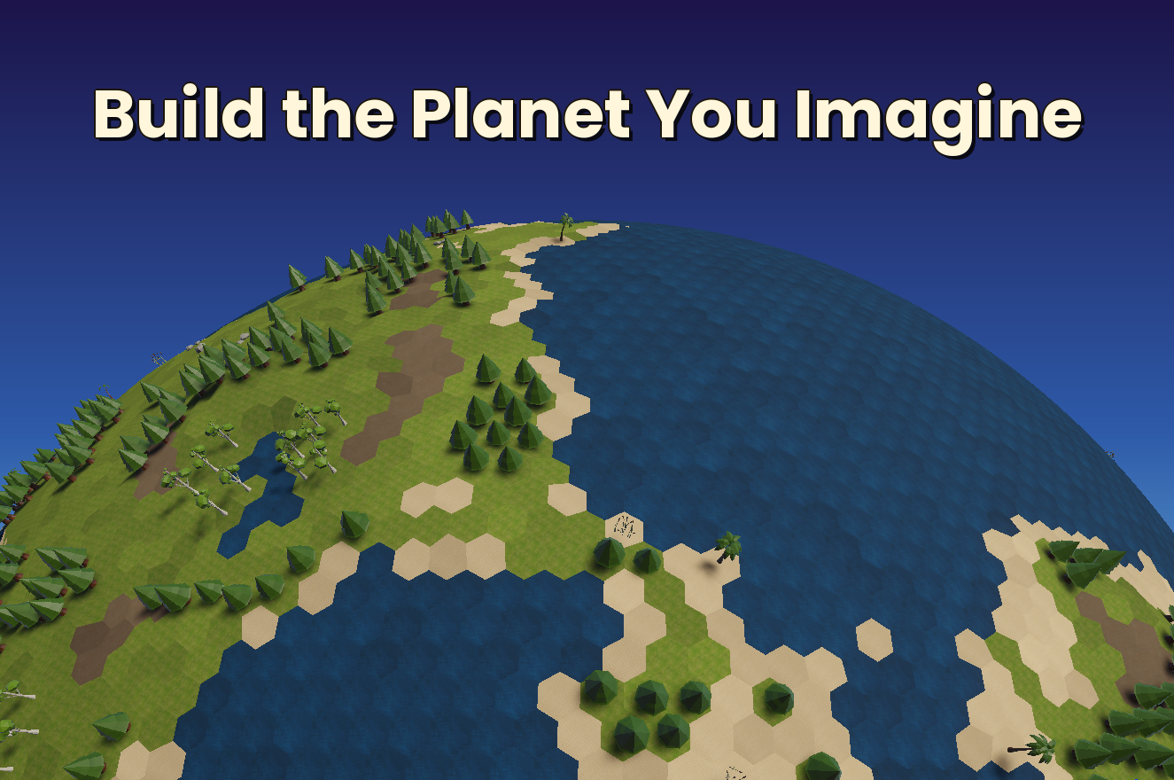 Hex Planet System screenshot